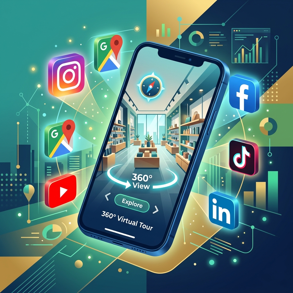 Social Media Plus Google 360 Tour — The Combined Strategy That Dominates Nagpur Local Search in 2026